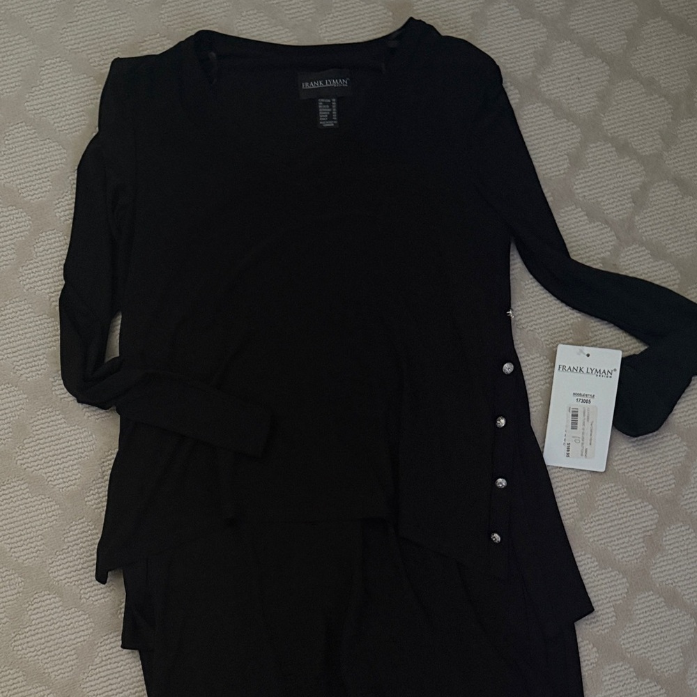 Frank Lyman Design Black Women's Top and pant